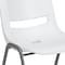 Flash Furniture White Shell Stack Chair, PK5 5-RUT-EO1-WH-GG - alternate 6